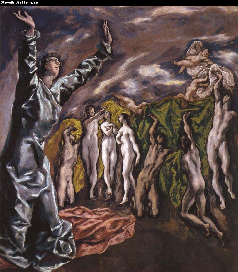 El Greco The Vision of St John